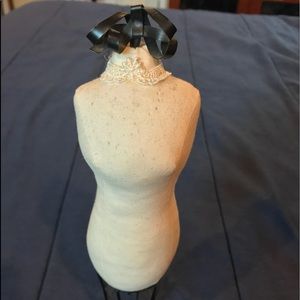 12inch tall female bodice metal base